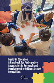 Cover of Equity in Education: A Handbook for Participative Approaches in Research and Development to Address School Inequalities